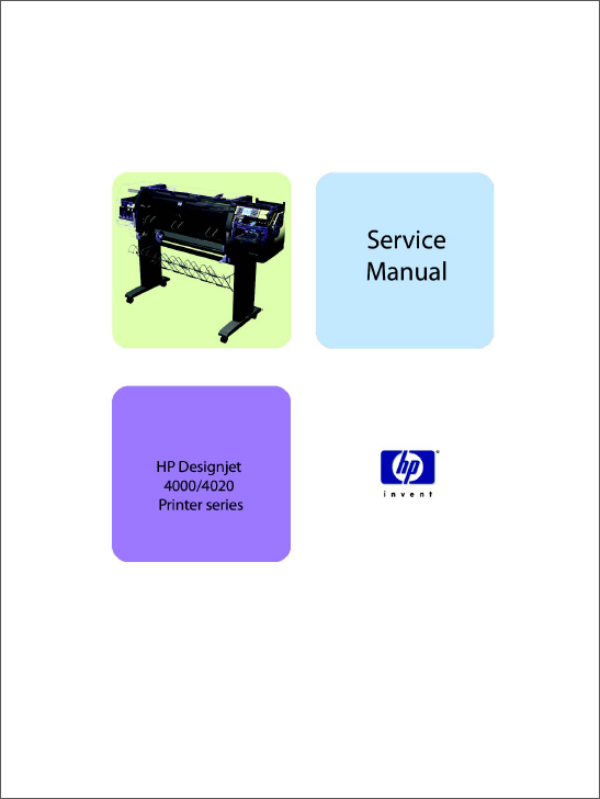 HP Designjet 4020 Service Manual-1